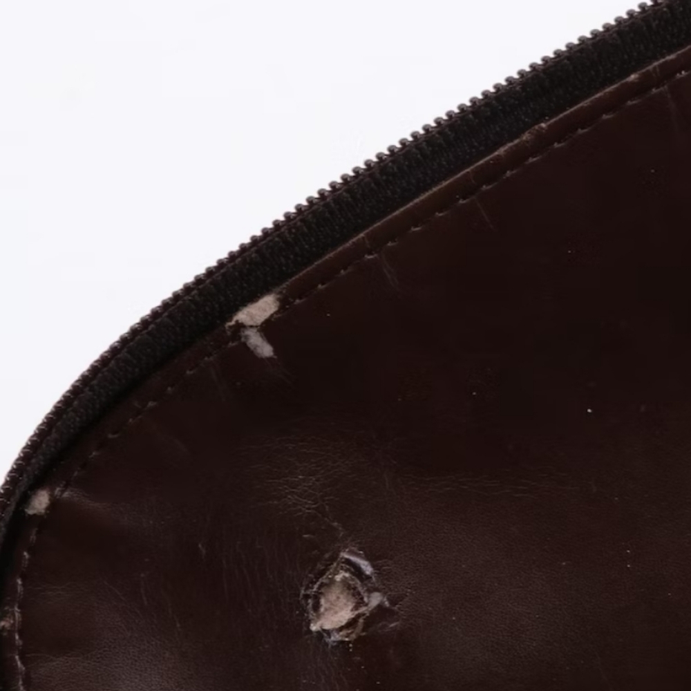 Gucci Small Bamboo Domed Handbag in Brown Leather - Picture 5 of 6
